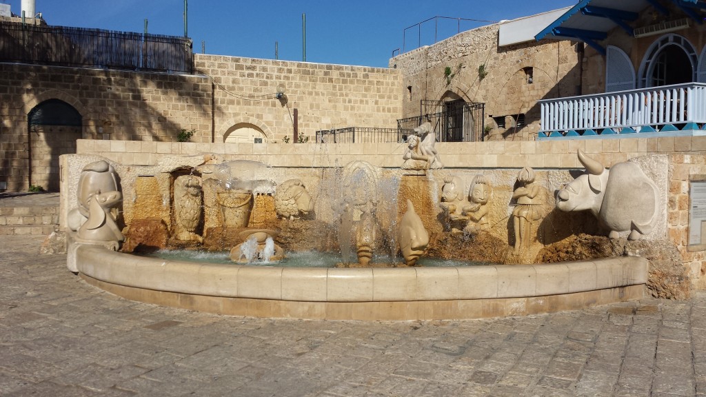 Fontanas Jaffa rajone.